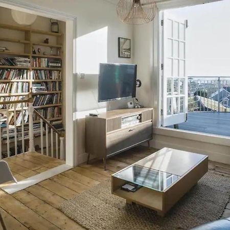 Falmouth Townhouse With Panoramic Sea View Terrace Exteriér fotografie