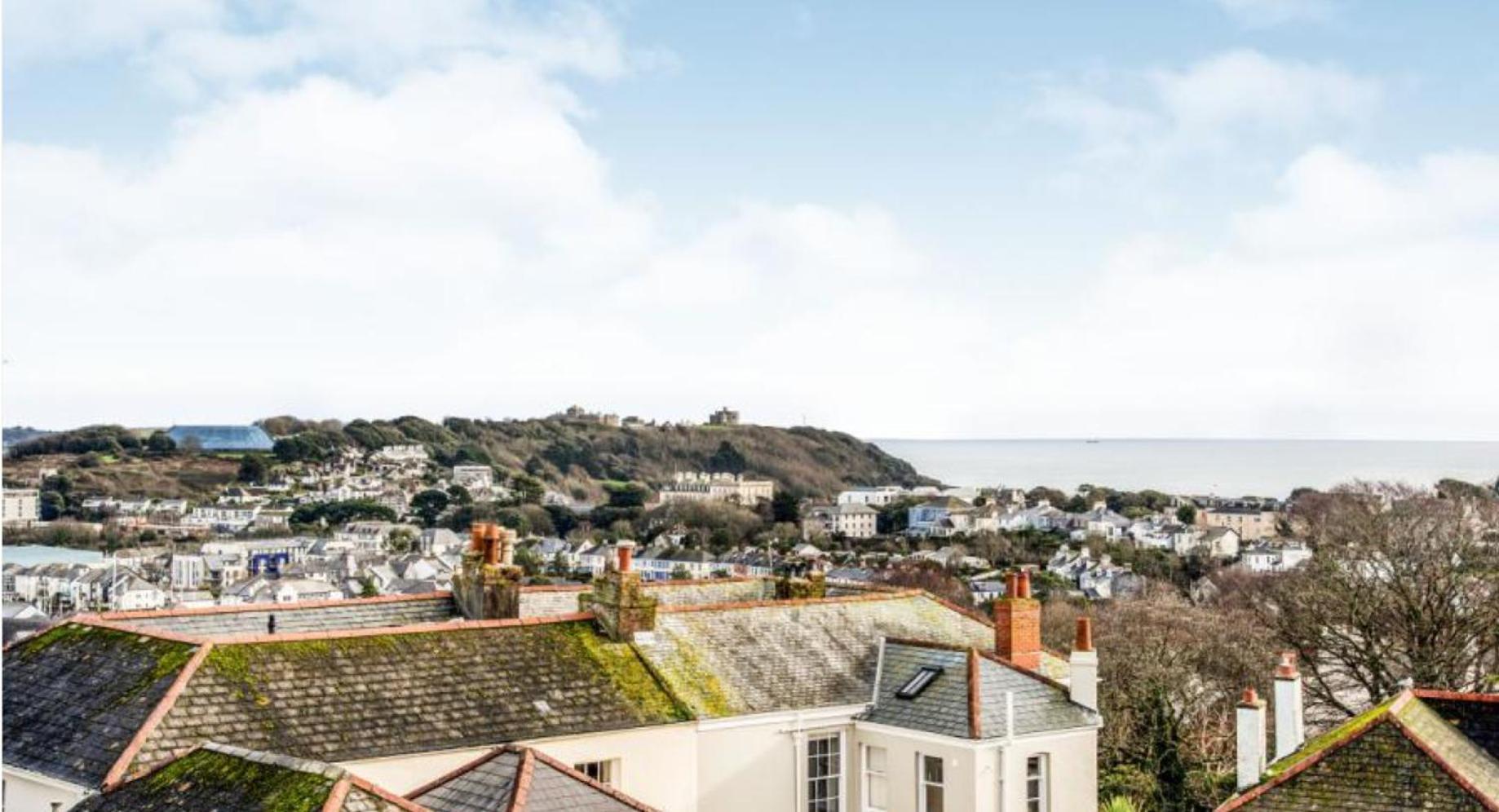 Falmouth Townhouse With Panoramic Sea View Terrace Exteriér fotografie